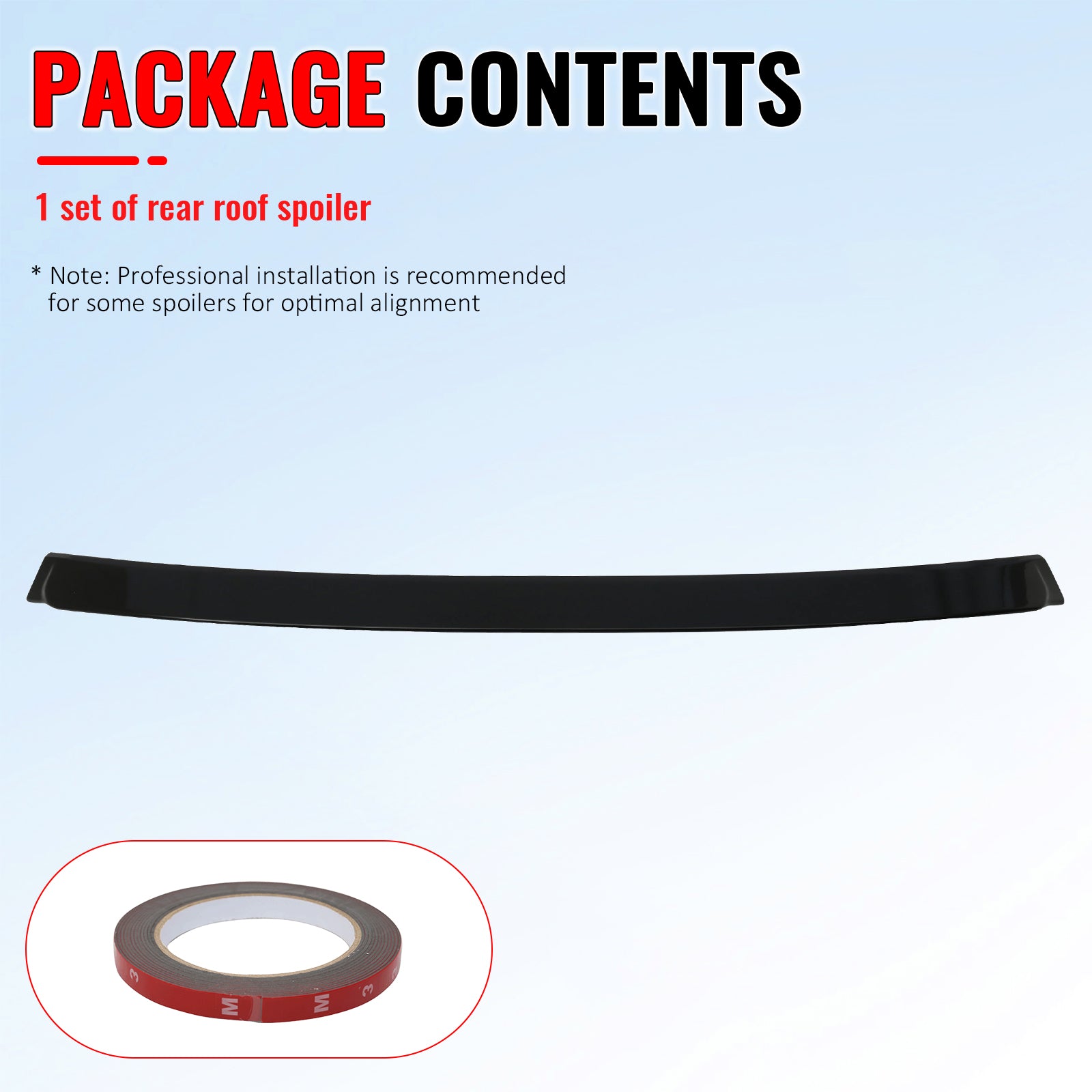 Fits 14-20 Lexus IS250 Sedan IKON Style Roof Spoiler ABS Painted #212 Obsidian