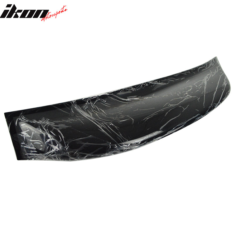 Compatible With 2006-2011 Honda Civic 8th Gen Transparent Black Roof Spoiler - ABS