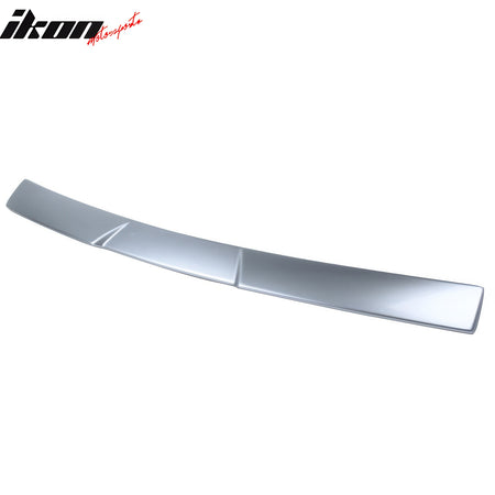 Fits 15-21 Subaru WRX STI V Style #E1U Ice Silver Metallic Rear Roof Spoiler ABS