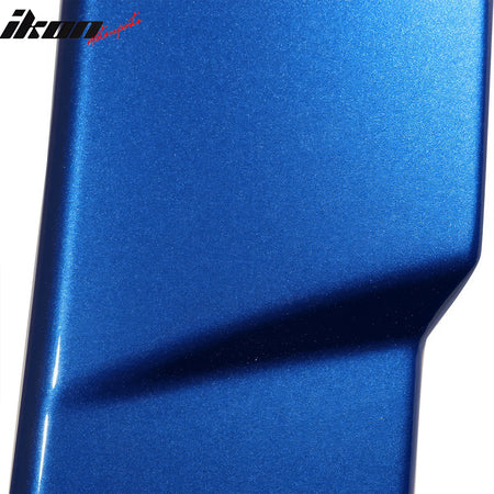 Fits 15-21 Subaru WRX STI V Style #K7X Wr Blue Pearl Rear Roof Spoiler Wing ABS