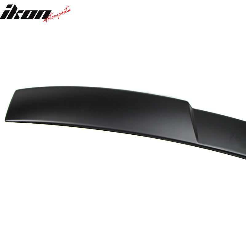 Fits 15-21 Subaru WRX & WRX STI V Style Matte Black Rear Roof Spoiler Wing ABS