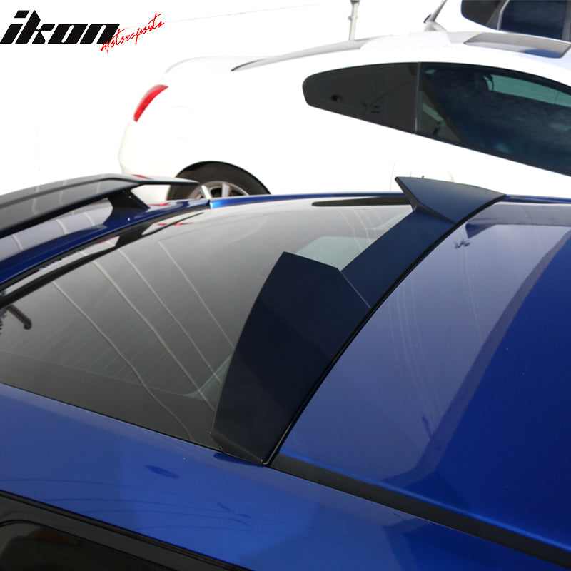 Compatible With 16-20 Honda Civic X 10th Gen Coupe 2Dr V Style Roof Spoiler Wing - ABS