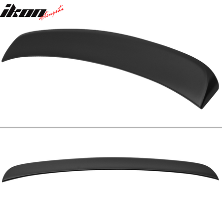 Fits 14-24 Infiniti Q50 Ikon Style Rear Roof Spoiler Wing Lip Painted ABS