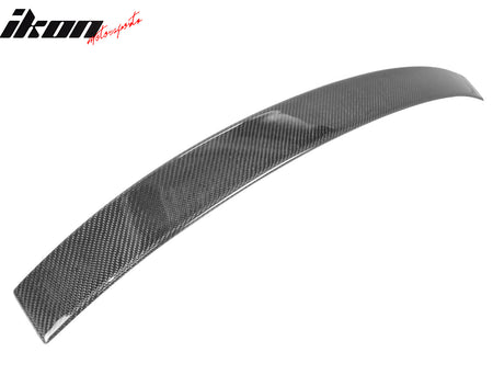 Fits 15-21 Benz W205 C-Class Coupe Roof Spoiler OE Style Carbon Fiber Rear Wing