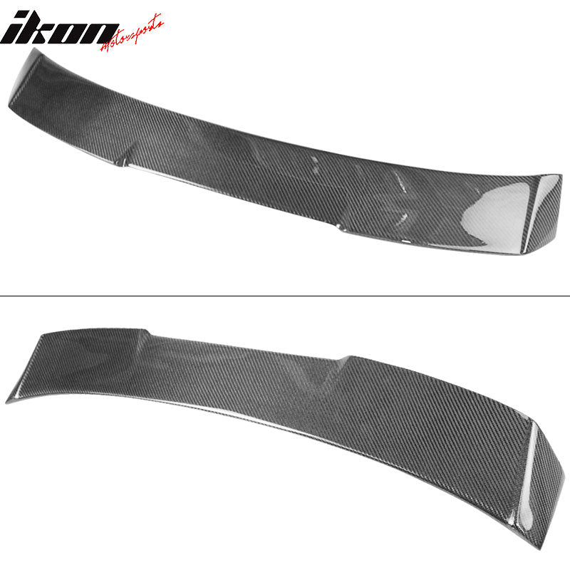 Fits 06-13 IS250 IS350 Sedan 4-Door V Style Roof Spoiler - Carbon Fiber (CF)