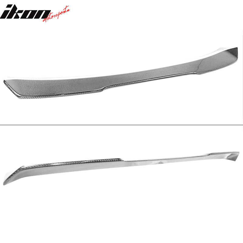 Fits 06-13 IS250 IS350 Sedan 4-Door V Style Roof Spoiler - Carbon Fiber (CF)