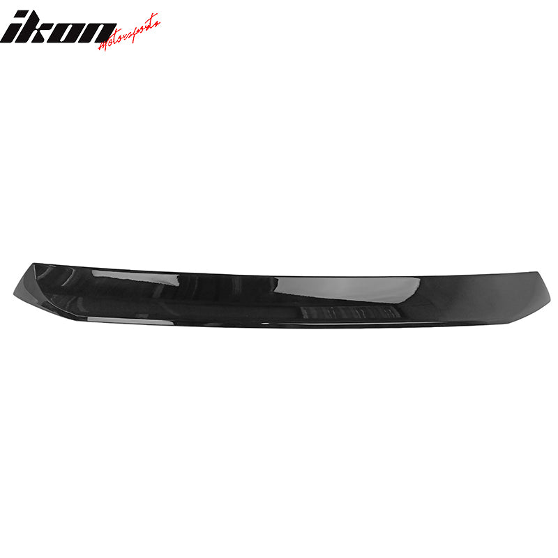 Fits 22-24 Subaru BRZ & Toyota GR86 IKON Style Gloss Black Rear Roof Spoiler ABS