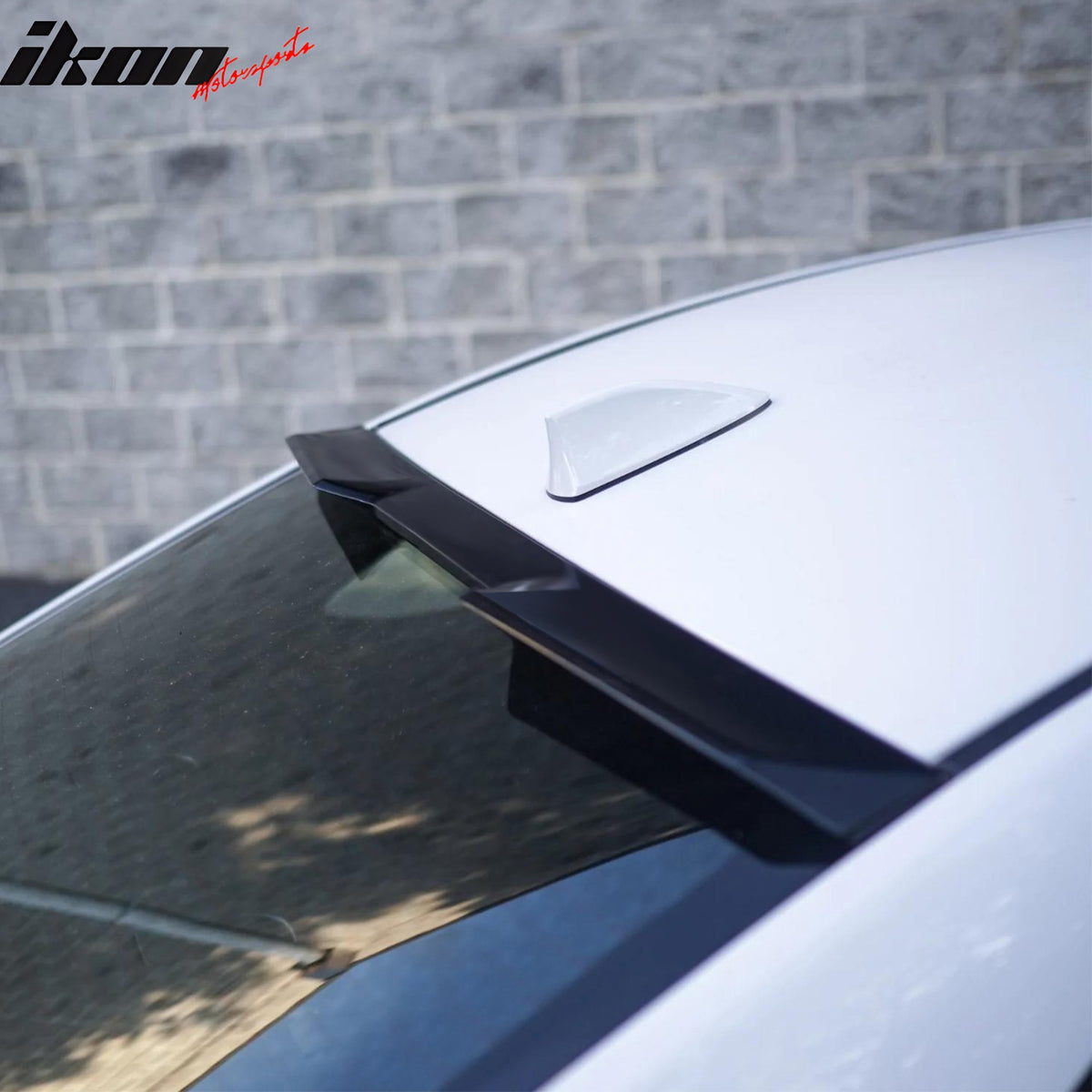 Fits 22-25 Subaru WRX 5th V Style Rear Roof Spoiler Painted #CB4 Crystal Black