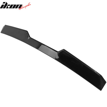 Fits 22-25 Subaru WRX 5th V Style Rear Roof Spoiler Painted #CB4 Crystal Black