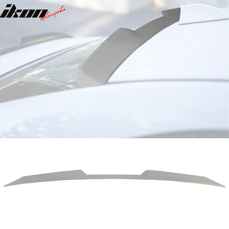 2022-2024 Subaru WRX V Style ABS Rear Roof Spoiler Painted M6Y White