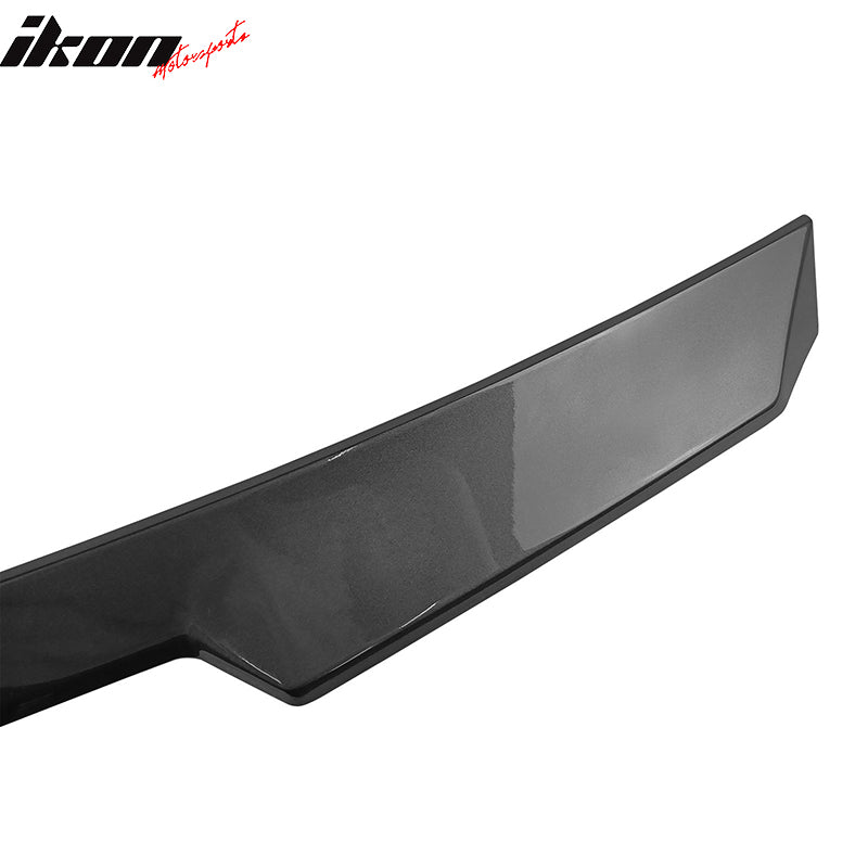 Fits 22-24 Subaru WRX 5th V Style ABS Rear Window Roof Spoiler Painted P8Y Gray