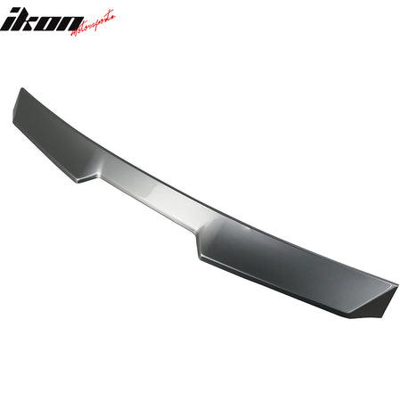 Fits 22-24 Subaru WRX 5th V Style Roof Spoiler Painted #G1U Ice Silver Metallic