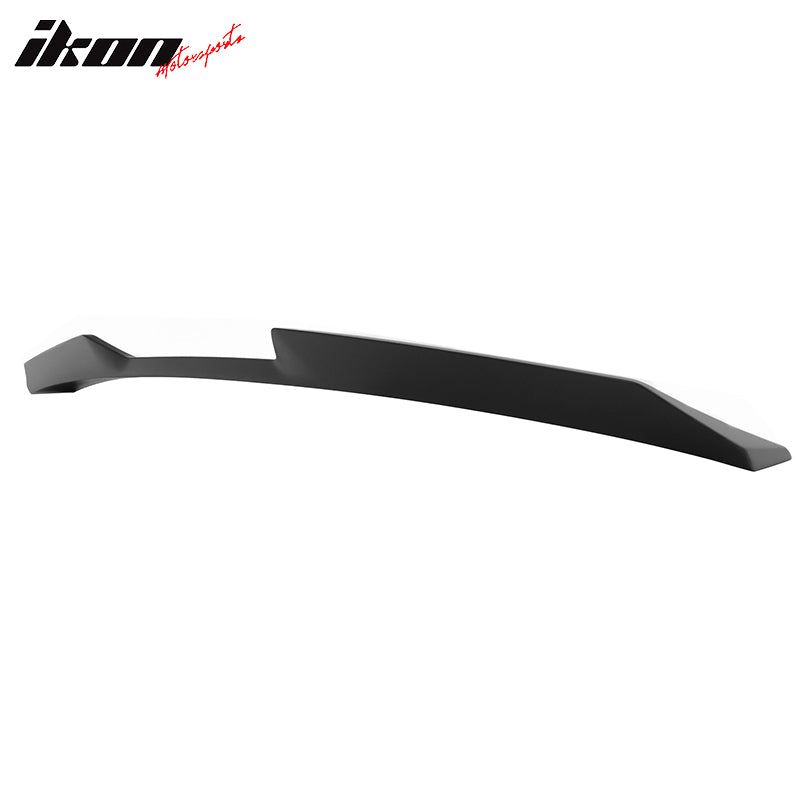 Fits 22-24 Subaru WRX 5th V Style Matte Black Rear Roof Window Spoiler Wing ABS