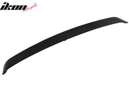 Fits 11-16 BMW F10 5-Series Sedan H Style Roof Spoiler Painted #668 Jet Black