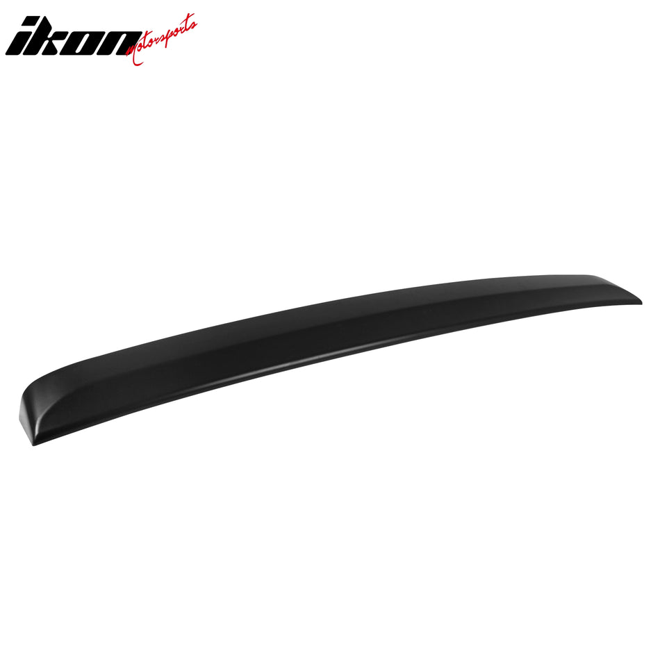 2009-2020 Nissan 370Z Coupe IKON #KH3 Black Obsidian Roof Spoiler ABS