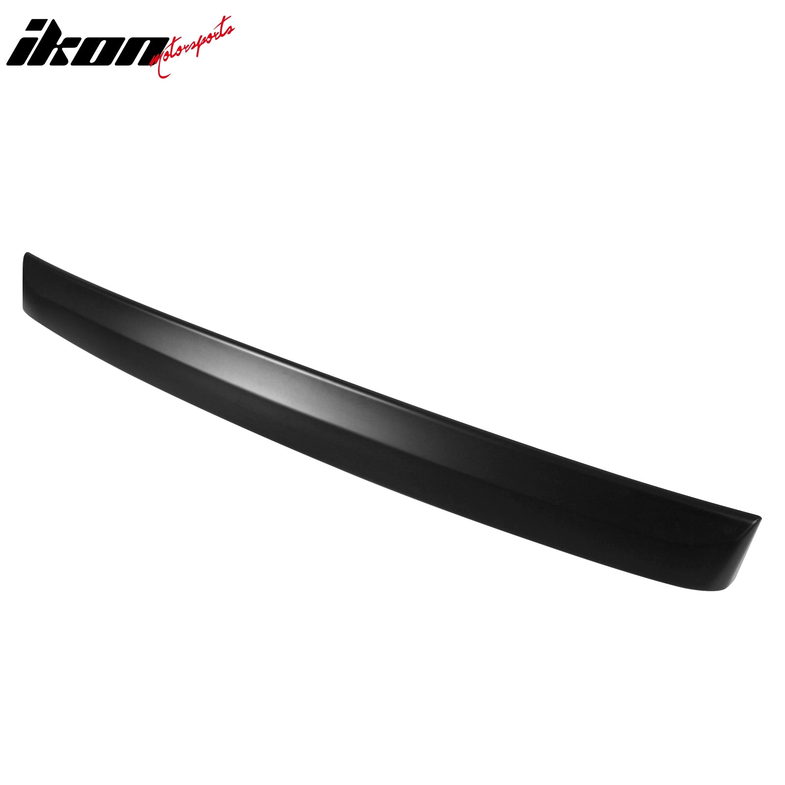 IKON MOTORSPORTS, Rear Window Roof Spoiler Compatible with 2009-2020 Nissan 370Z Coupe, IKON Style Painted #KH3 Black Obsidian ABS Top Roofline Windshield Visor Spoiler Wing