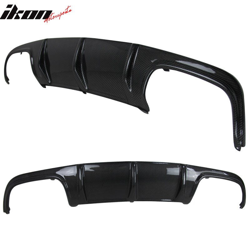 IKON MOTORSPORTS, Rear Diffuser Compatible With 2008-2011 Mercedes Benz ...