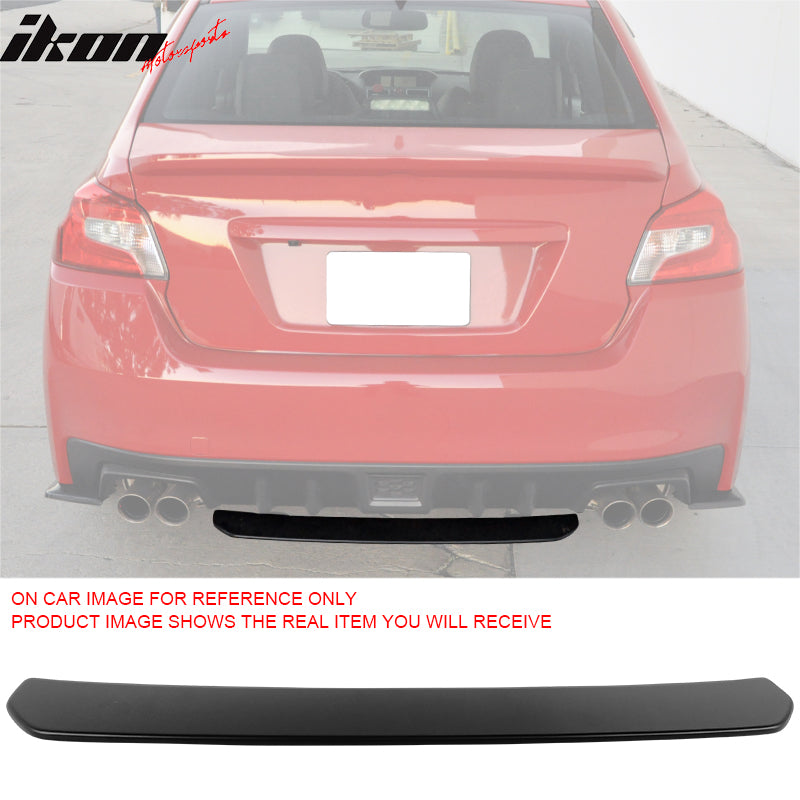 2015-2021 Subaru WRX STI Style Matte Black Rear Bumper Diffuser ABS