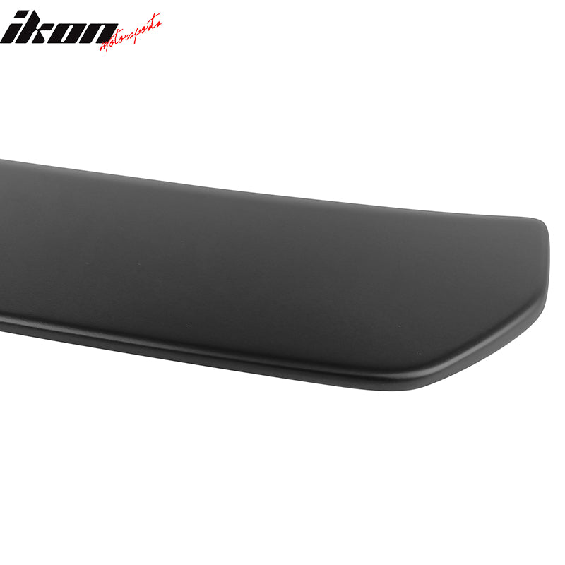 Fits 15-21 Subaru WRX STI Style Matte Black Rear Bumper Lip Diffuser Add on ABS