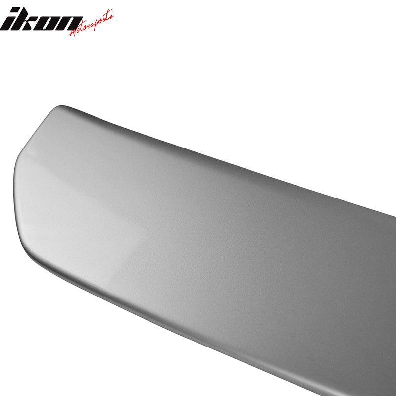 Fits 15-21 Subaru WRX STI Style Rear Bumper Lip Diffuser Painted #G1U Ice Silver