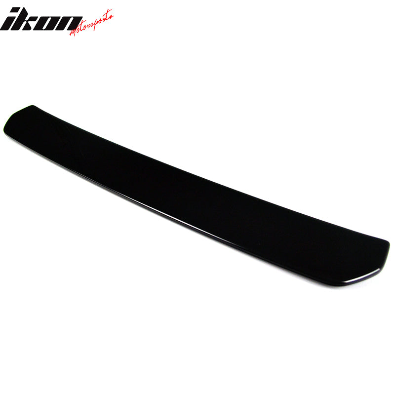 Fits 15-21 Subaru WRX STI Style Rear Bumper Lip Diffuser ABS Painted #D4S Black