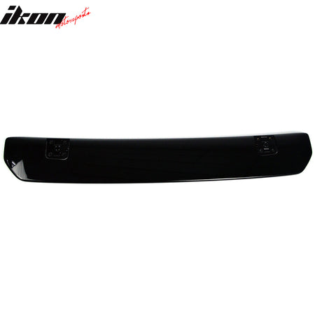 Fits 15-21 Subaru WRX STI Style Rear Bumper Lip Diffuser ABS Painted #D4S Black