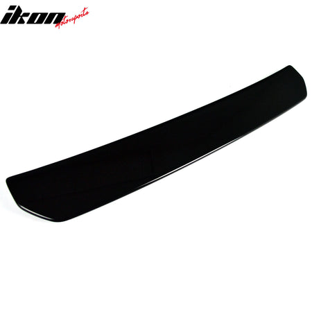 Fits 15-21 Subaru WRX STI Style Rear Bumper Lip Diffuser ABS Painted #D4S Black