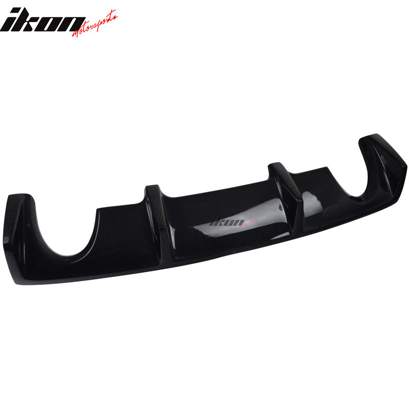IKON MOTORSPORTS, Rear Diffuser Compatible With 2003-2008 Nissan 350Z ...
