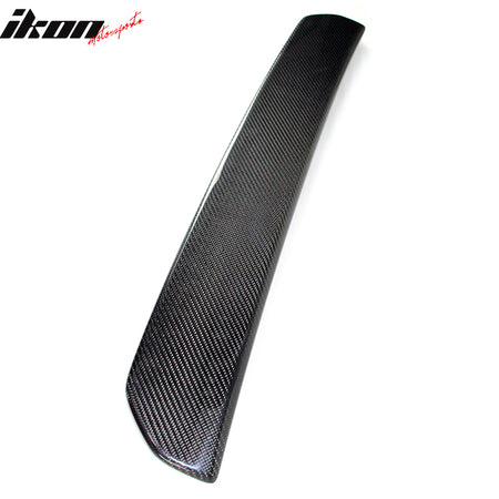 Fits 15-21 Subaru WRX STI Style Carbon Fiber CF Rear Bumper Lip Diffuser Add on