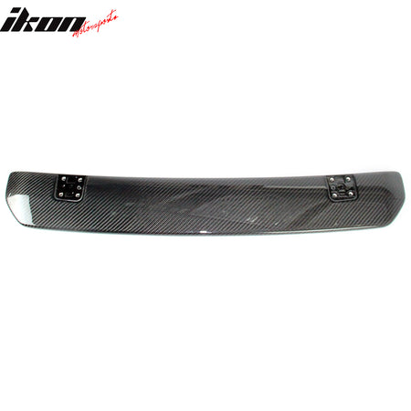 Fits 15-21 Subaru WRX STI Style Carbon Fiber CF Rear Bumper Lip Diffuser Add on