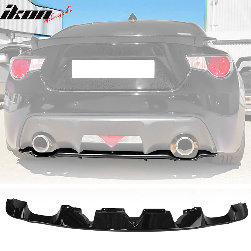 IKON MOTORSPORTS, Rear Diffuser Compatible With 2013-2020 Scion FRS ...
