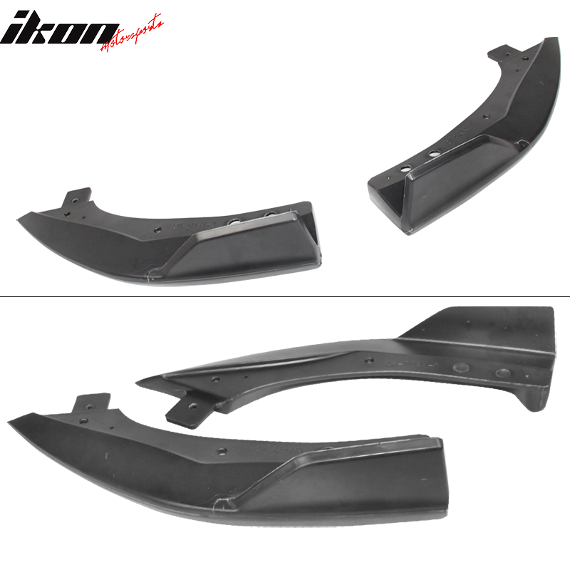 Fits 19-22 Corolla Hatchback ABS Rear Diffuser & Splitter & Dual Muffler Tip