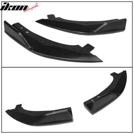 Fits 19-22 Corolla Hatchback Rear Diffuser & Bumper Splitter & Dual Muffler Tip