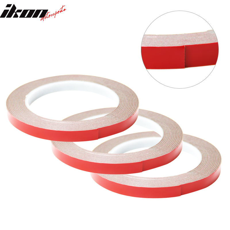 Universal Double Sided Adhesive Tape Automotive Acrylic 1CM 3 Roll