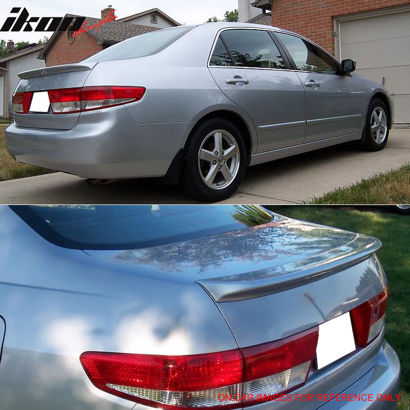 IKON MOTORSPORTS, Trunk Spoiler Compatible With 2003-2005 Honda