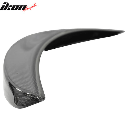 Trunk Spoiler Compatible With 2008-2012 Honda Accord, Factory Style Matte Carbon Fiber CF Rear Tail Lip Deck Boot Wing by IKON MOTORSPORTS, 2009 2010 2011