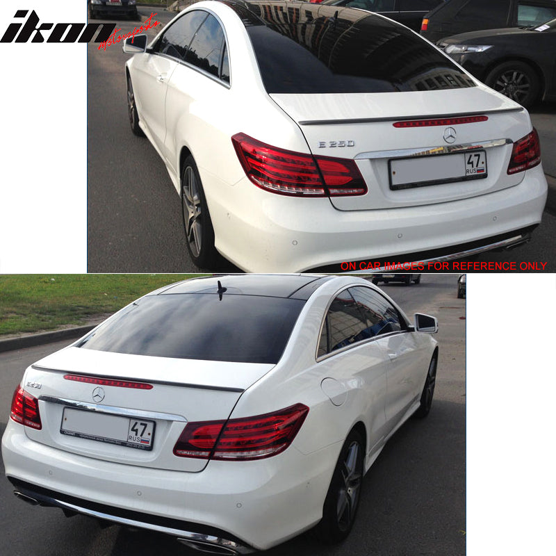 Fits 10-16 Mercedes Benz C207 E Class 2Dr Coupe AMG Type Trunk Spoiler Wing