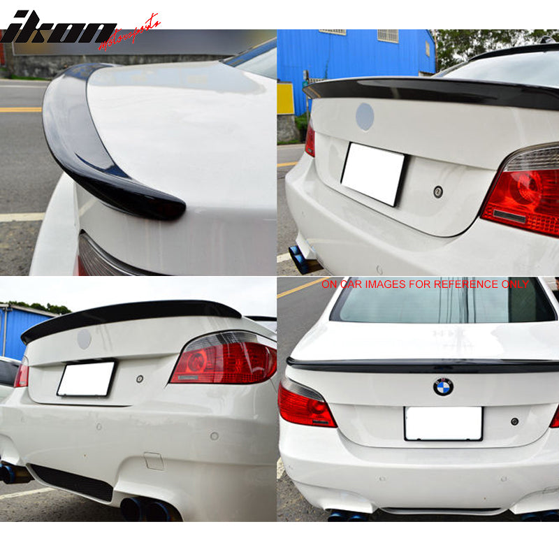 Fits 04-10 5 Series E60 4Dr AC Trunk Spoiler OE Titanium