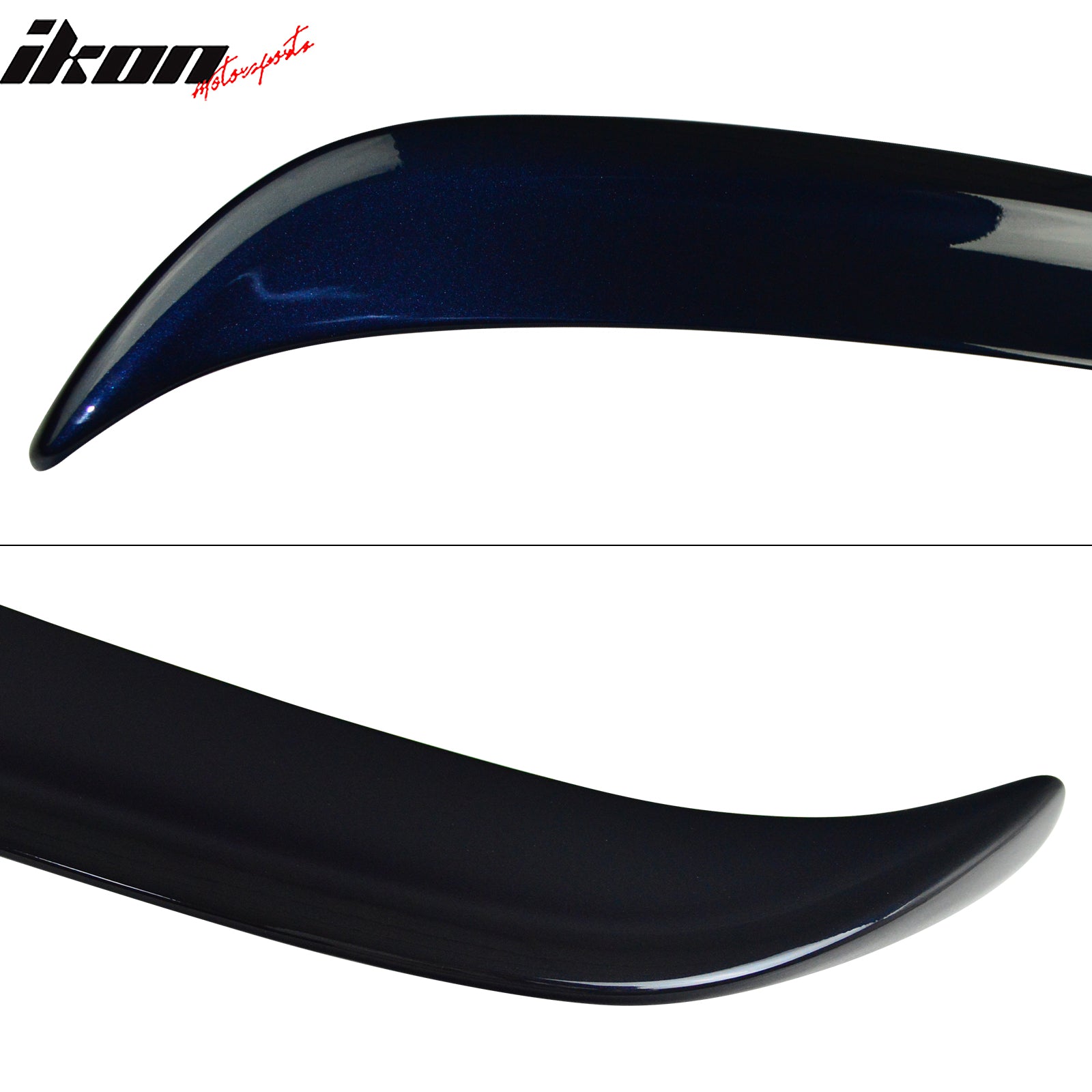 Fits 04-10 BMW 5 Series E60 AC Style Trunk Spoiler #416 Carbon Black Metallic
