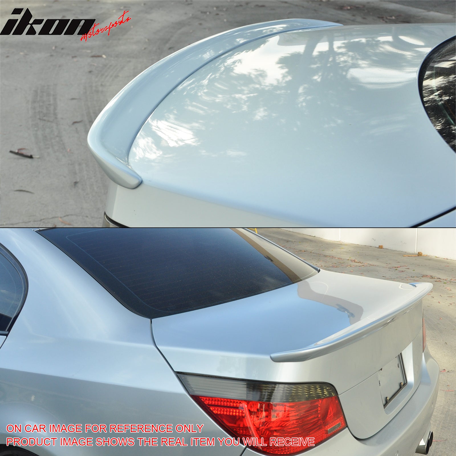 Fits 04-10 BMW 5 Series E60 AC Style Trunk Spoiler ABS #A07 Mystic Blue Metallic