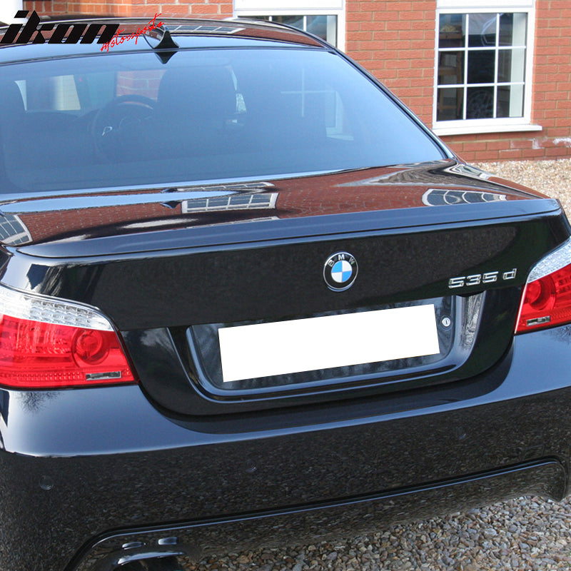 Trunk Spoiler Compatible With 2004-2010 BMW E60 5-series Sedan