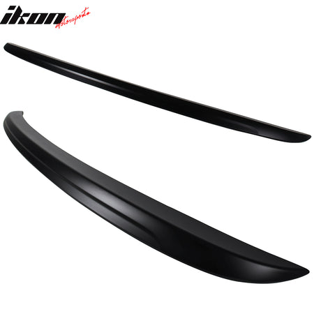 Fits 04-10 BMW E60 5 Series Sedan M5 Style Rear Trunk Spoiler Wing ABS Unpainted