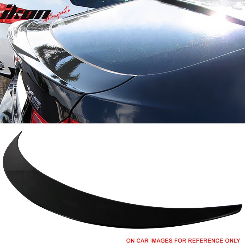 Trunk Spoiler Wing for BMW E71 X6 2008-2014 Performance #668 Jet Black ABS