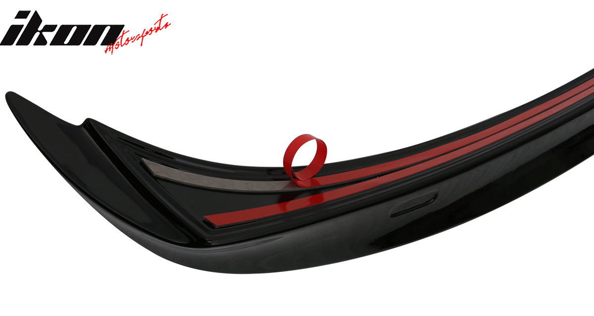 Fits 06-11 BMW 3-Series E90 4Dr AC Style Trunk Spoiler Painted #U668 Jet Black