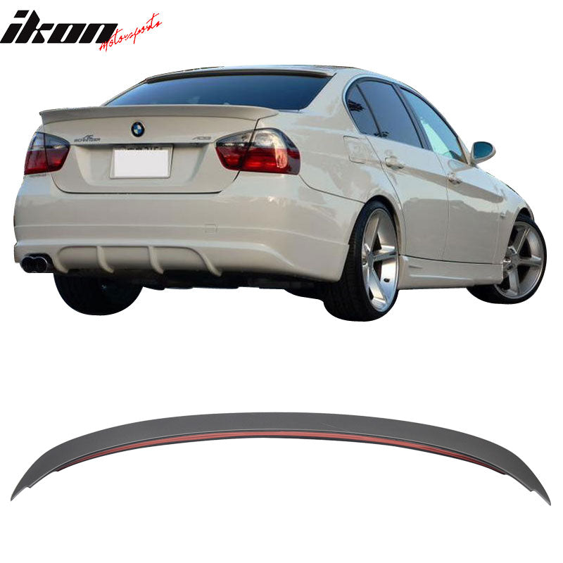 2006-2011 BMW 3 E90 4-Door A Style Rear Trunk Spoiler Wing Lip ABS