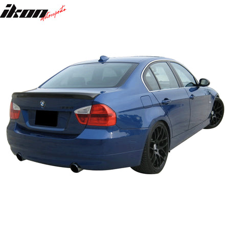 Fits 06-11 BMW 3 Series E90 4Dr 4-Door Sedan M3 Style Trunk Spoiler CF