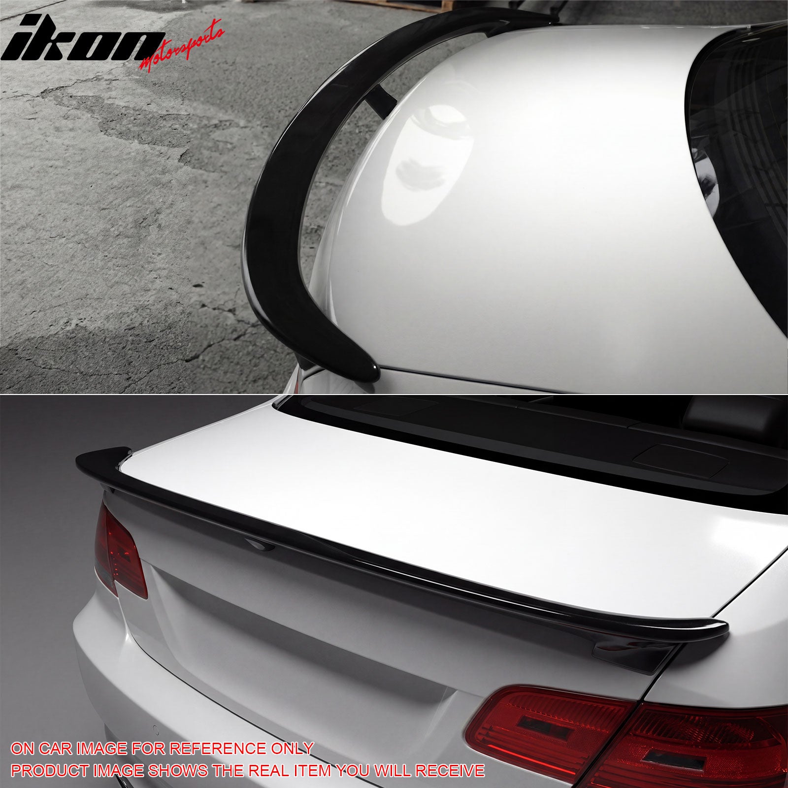 Fits 07-13 BMW E92 3 Series Coupe AC Style Rear Trunk Spoiler ABS Painted #475