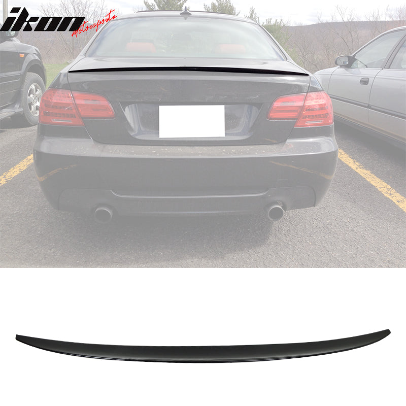 2007-2013 BMW E92 325i 328i M3 Performance Trunk Spoiler #668 Black