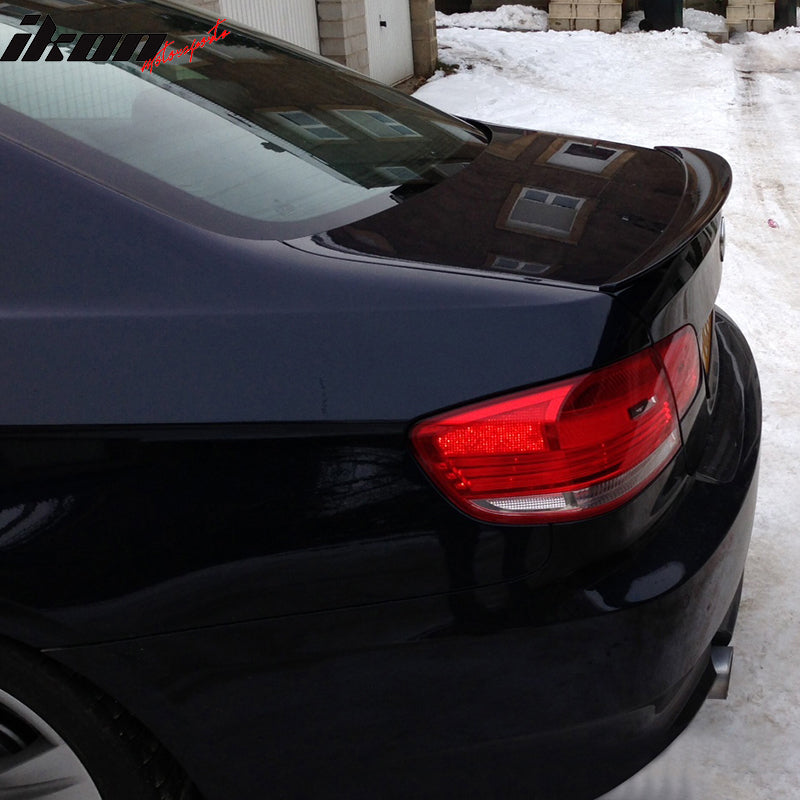 Fits 07-13 BMW E92 325i 328i 335i M3 Performance Style Trunk Spoiler #668 Black