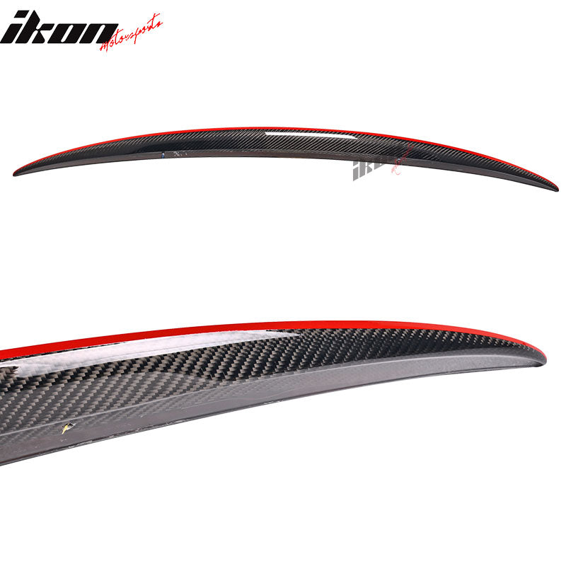 IKON MOTORSPORTS, Trunk Spoiler Compatible With 2007-2013 BMW 3